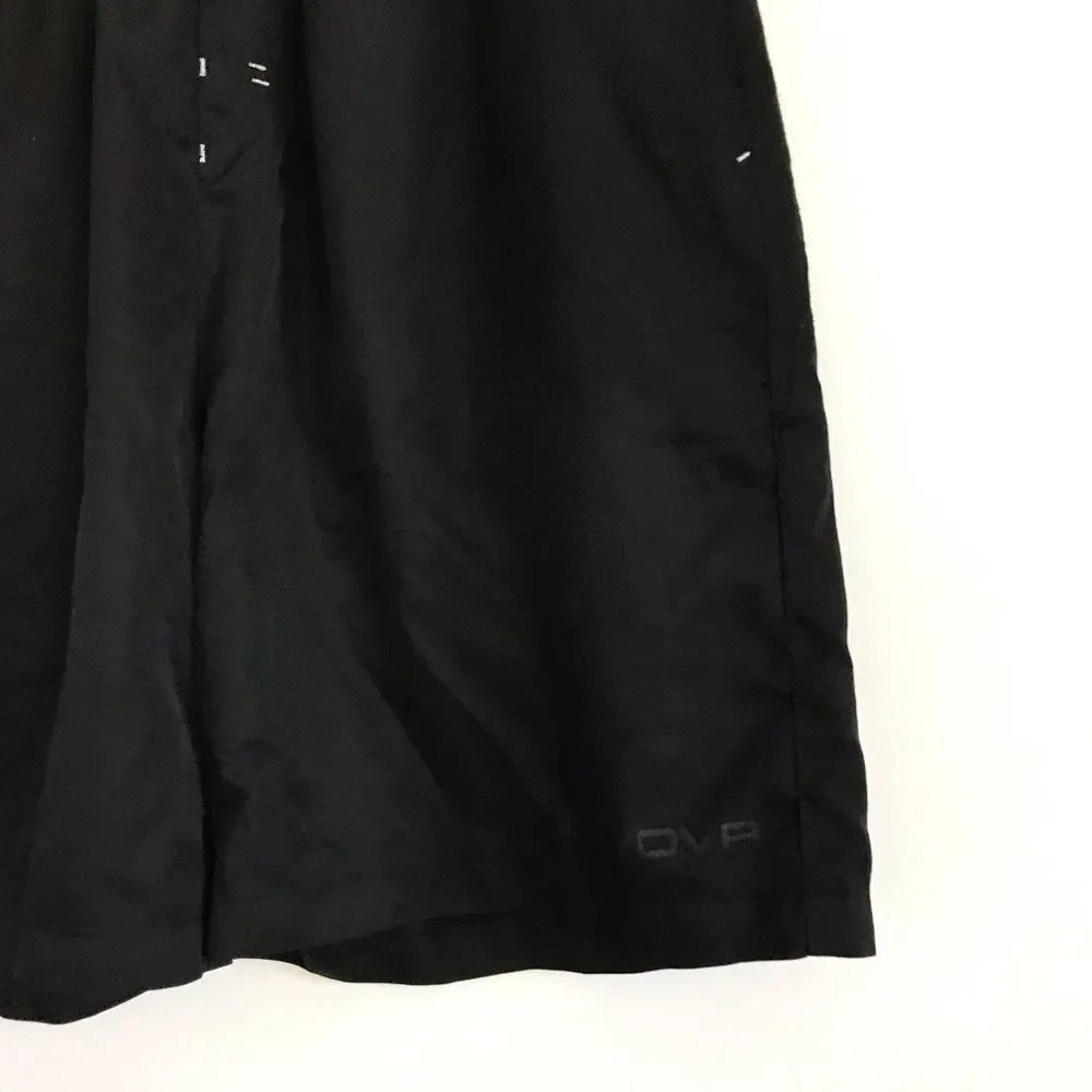Givova Mens Sz XL Black Athletic Shorts w Pockets Elastic Waistband